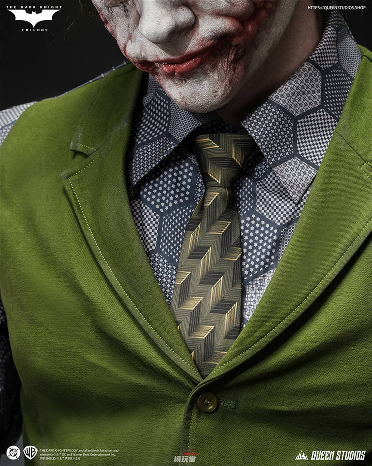 予約 Queen Studios 1/1 『バットマン ダークナイト』 ジョーカー