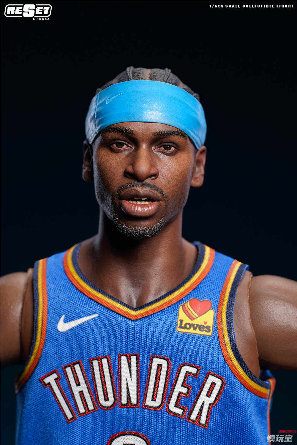 予約 Reset Studio 1/6 NBAシリーズ オクラホマシティ・サンダー 優勝