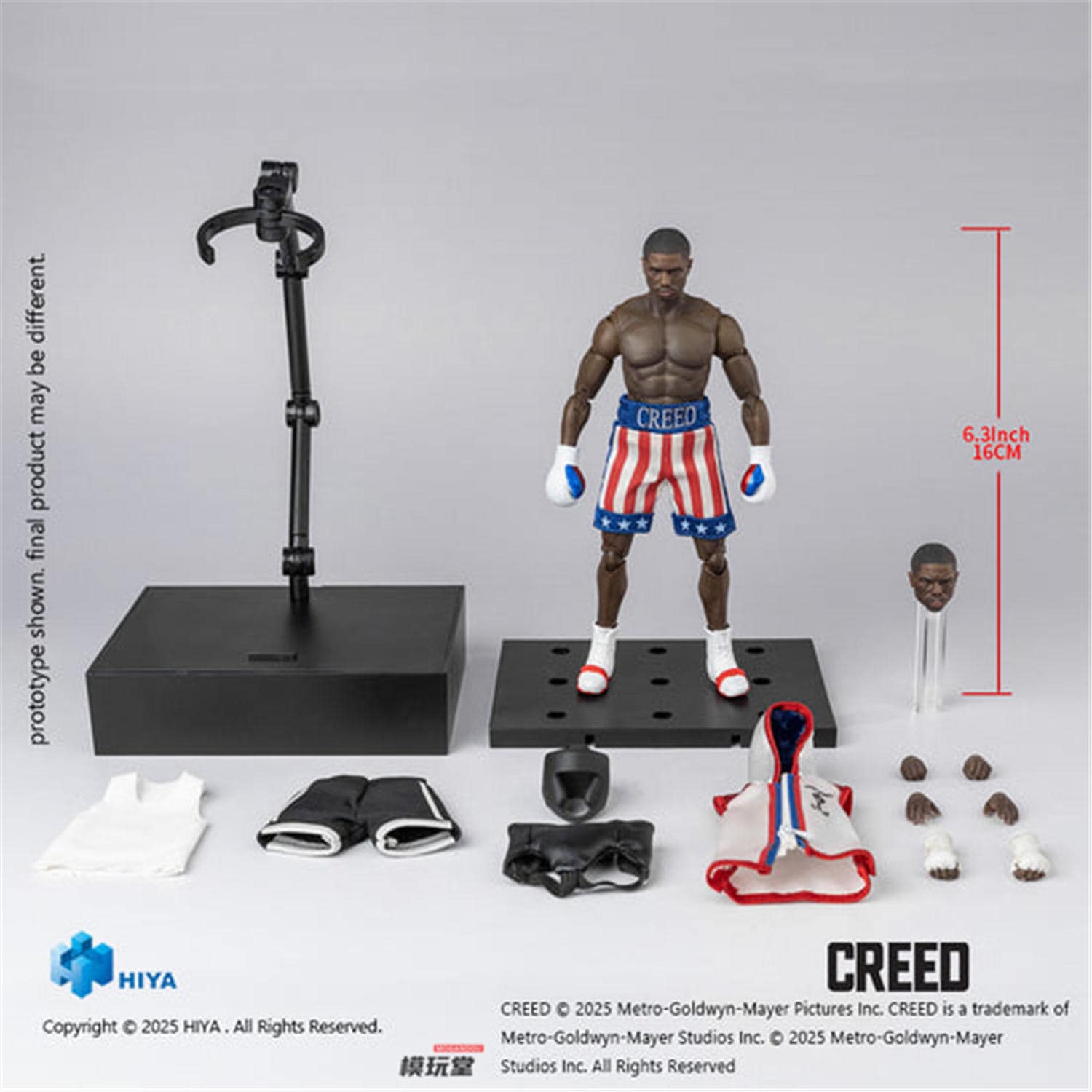 予約 HIYA 1/12 『クリード チャンプを継ぐ男』 アドニス・クリード