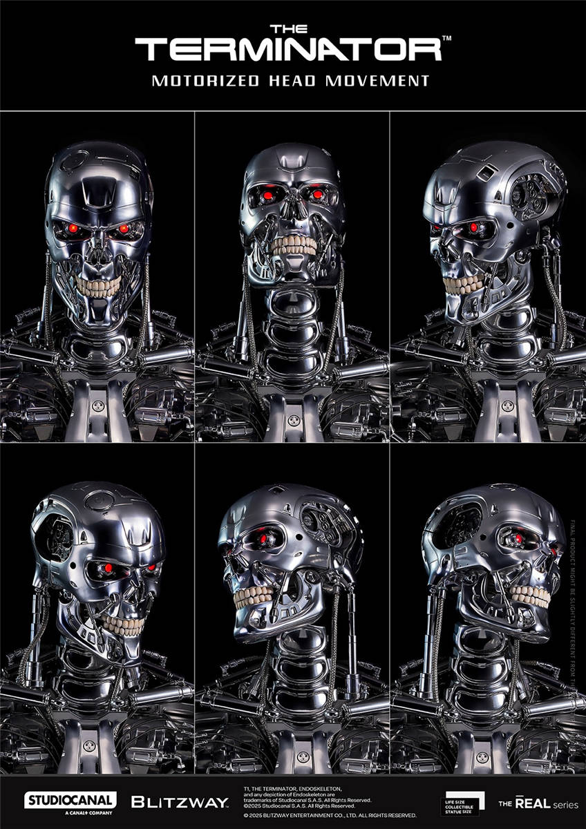 予約 BLITZWAY 1/1 『ターミネーター』T-800 エンドスケルトン・スカル