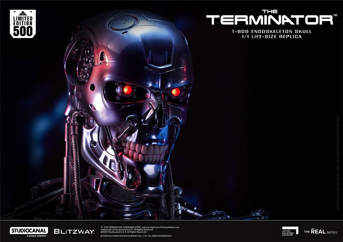 予約 BLITZWAY 1/1 『ターミネーター』T-800 エンドスケルトン・スカル