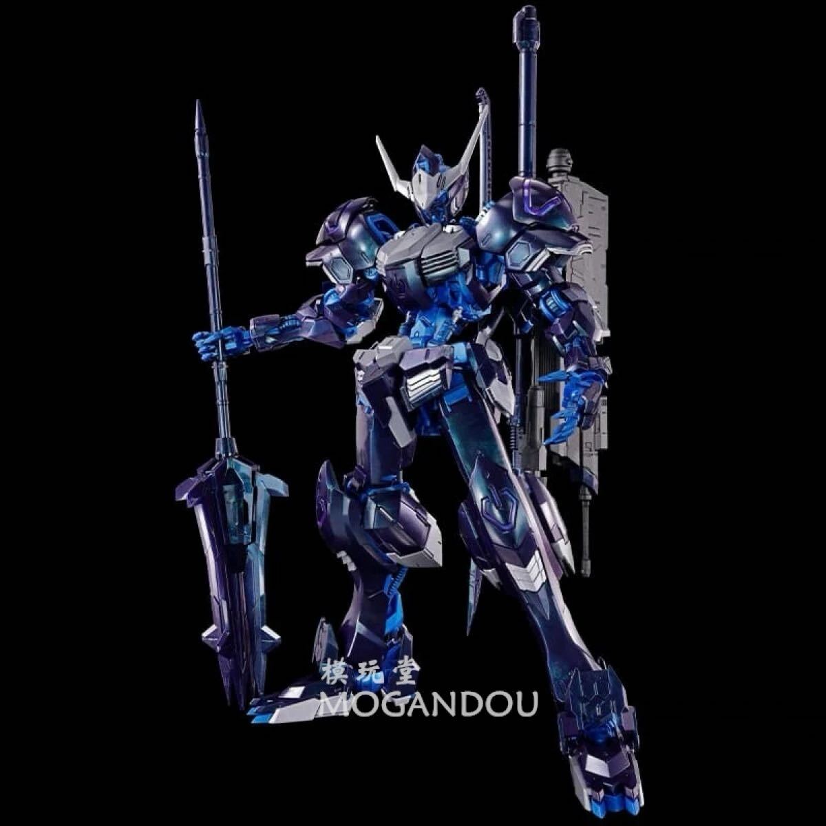 バンダイ 海外限定 MG 1/100 バルバトス ガンダム 偏光成型色.Ver 機動