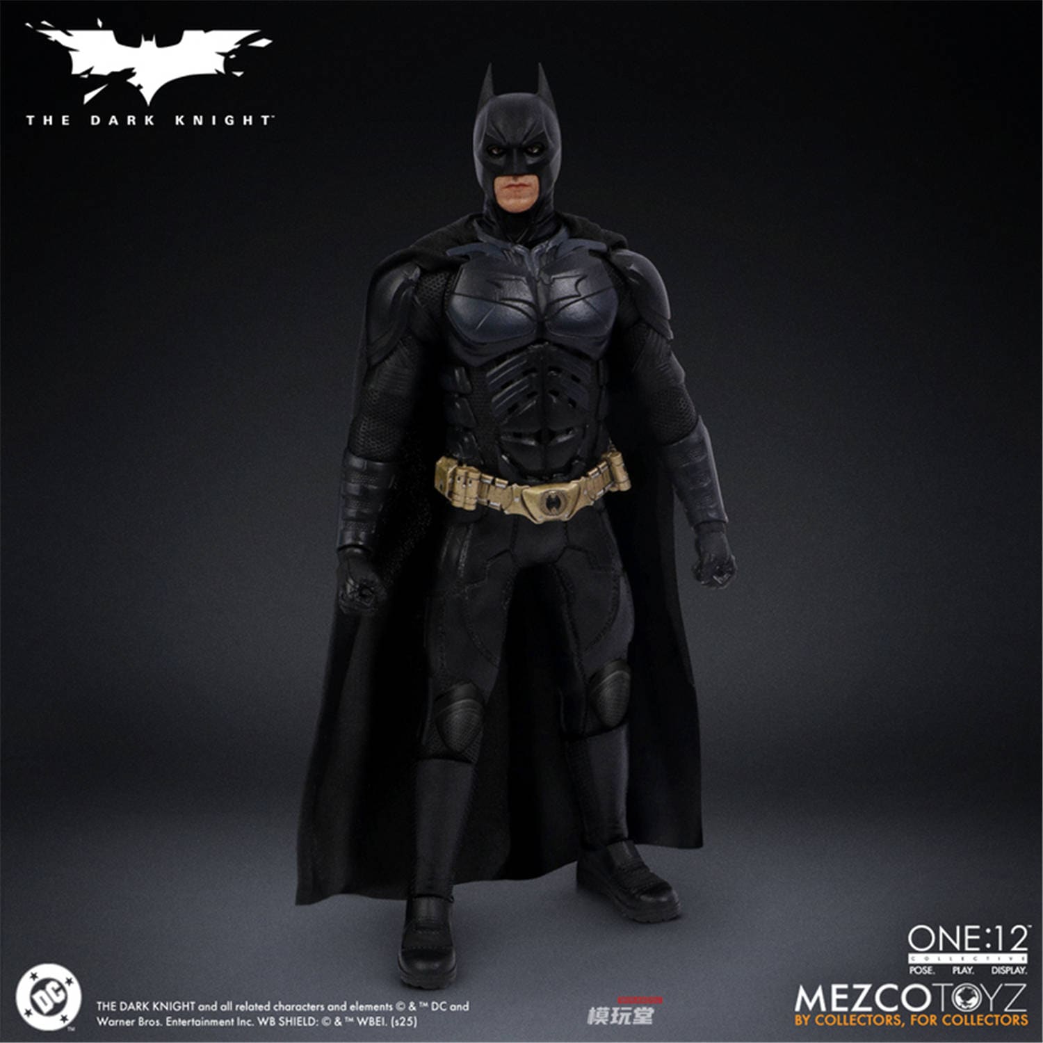 予約 Mezco Toyz 1/12 『ダークナイト：バットマン』 バットマン The