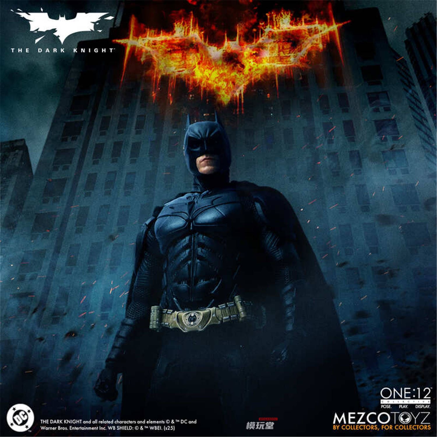予約 Mezco Toyz 1/12 『ダークナイト：バットマン』 バットマン The