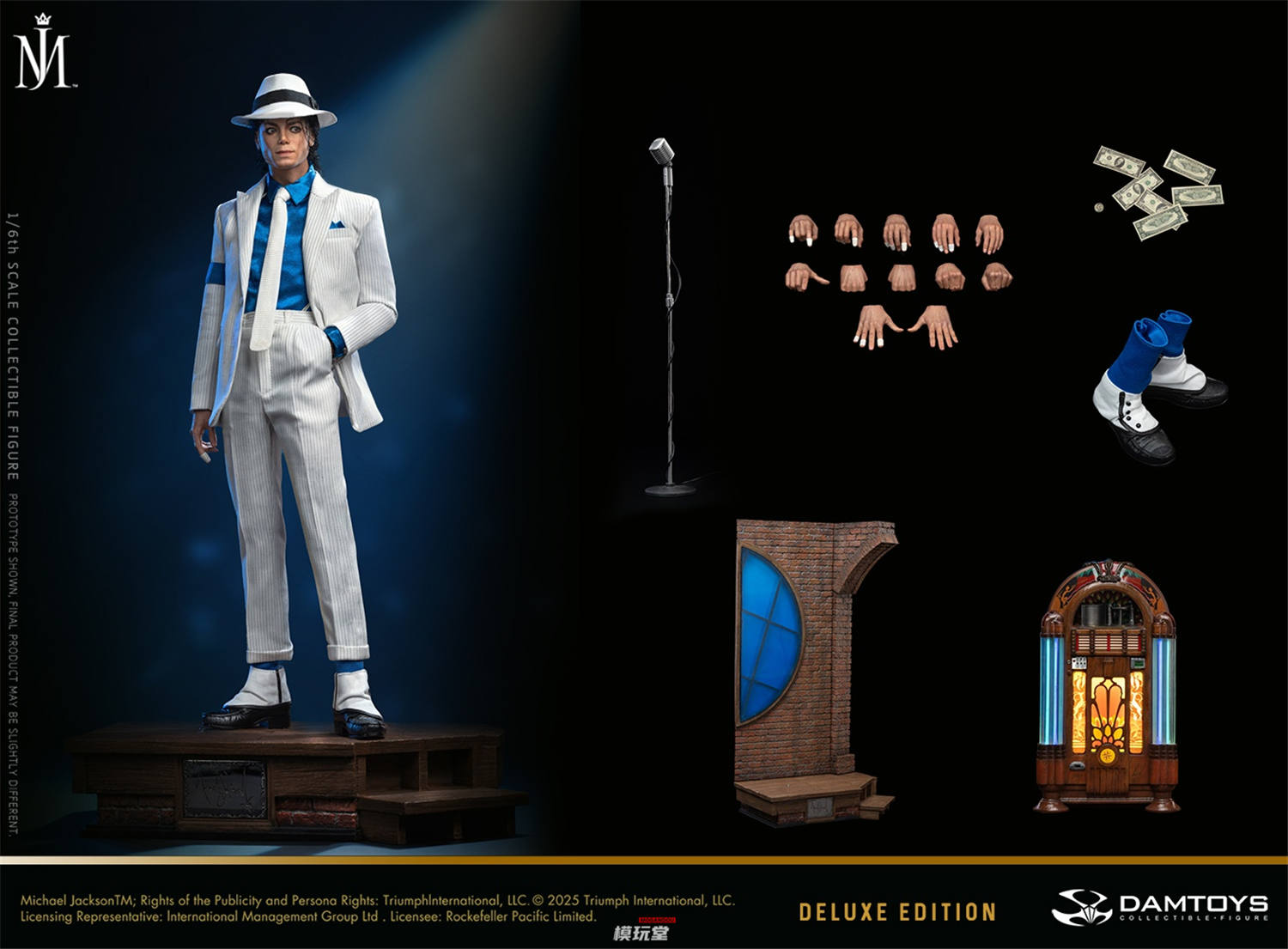 予約 DAMTOYS 1/6 『スムーズ・クリミナル』 マイケル・ジャクソン