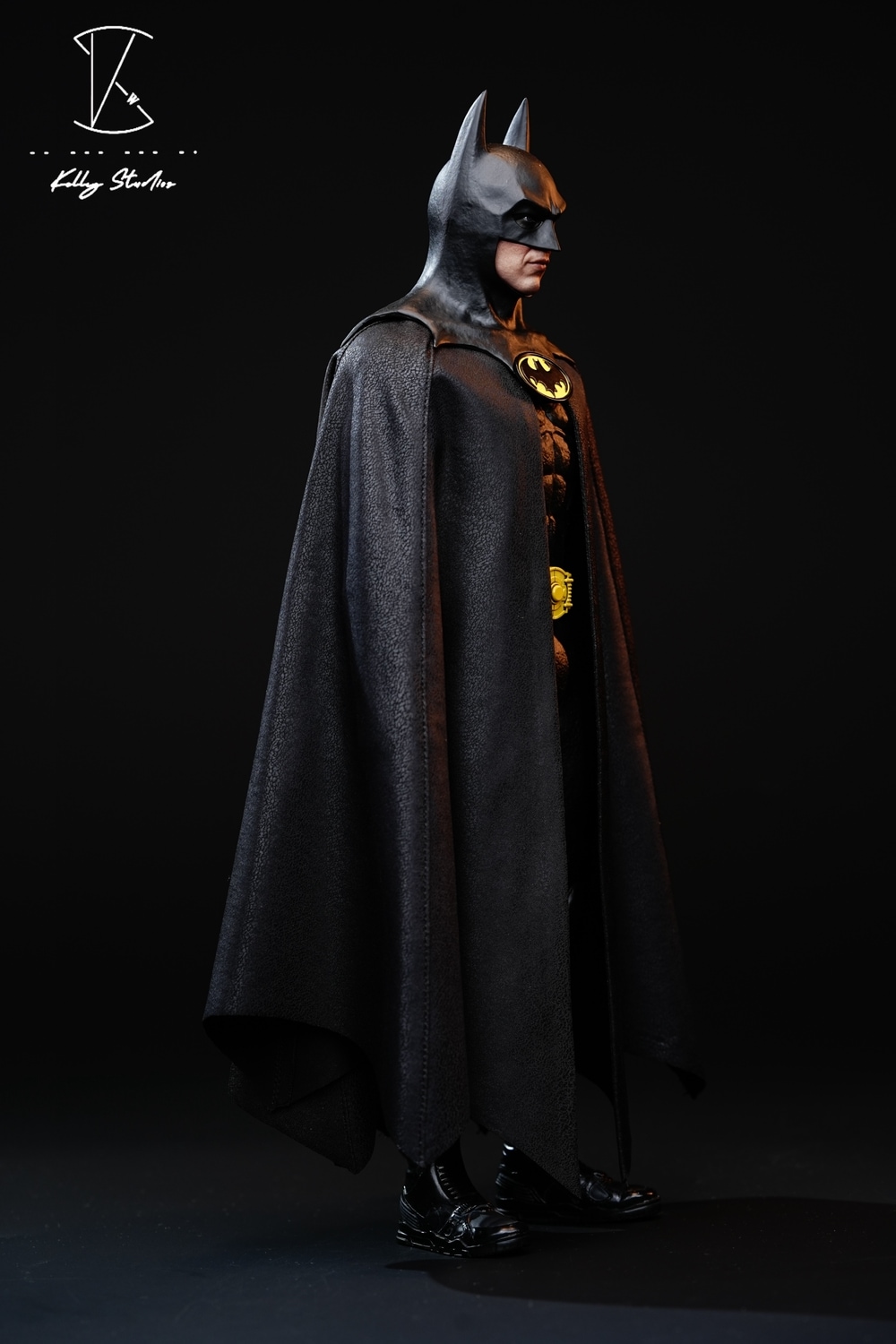 Kelly Studio 1/6 バットマン (キートン版) 専用 カスタムケープ