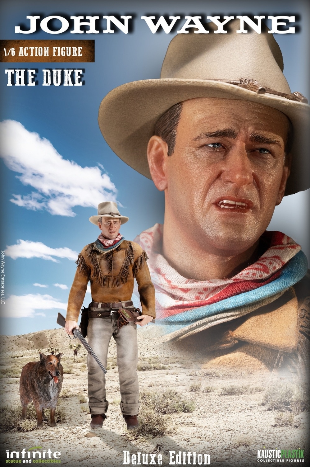 期間限定セール ジョンウェイン JOHN WAYNE フィギュア 5点 西部 期間