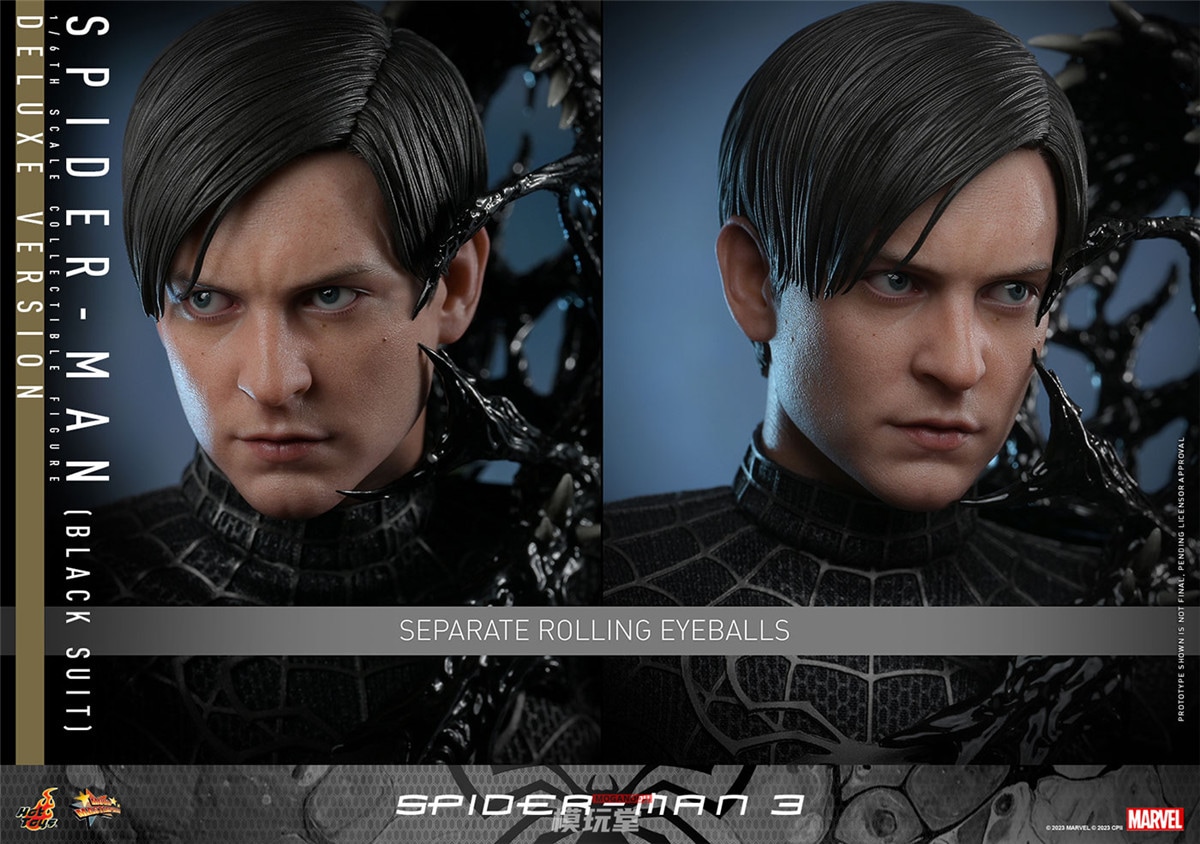 ホットトイズ 1/6 『スパイダーマン3』 スパイダーマン（ブラック