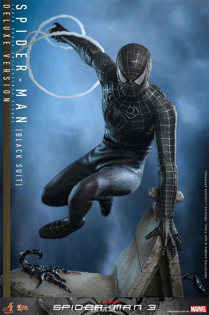 ホットトイズ 1/6 『スパイダーマン3』 スパイダーマン（ブラック