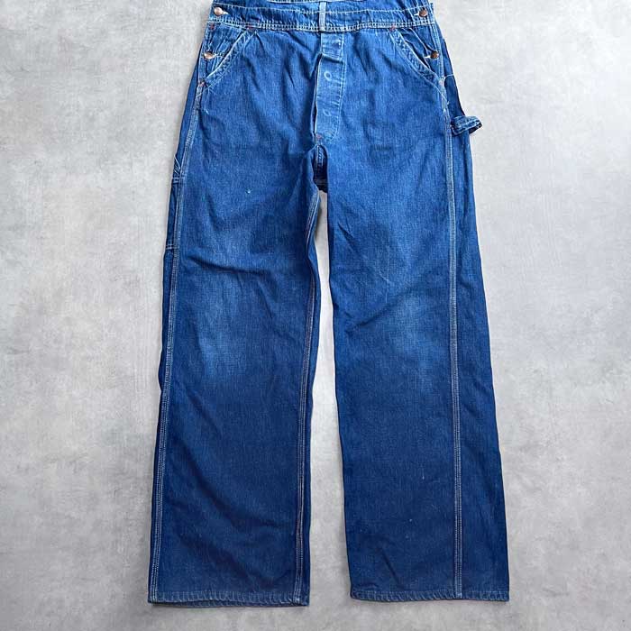 VINTAGE 50'S PAYDAY DENIM OVERALL LOW BACK STYLE ヴィンテージ 50
