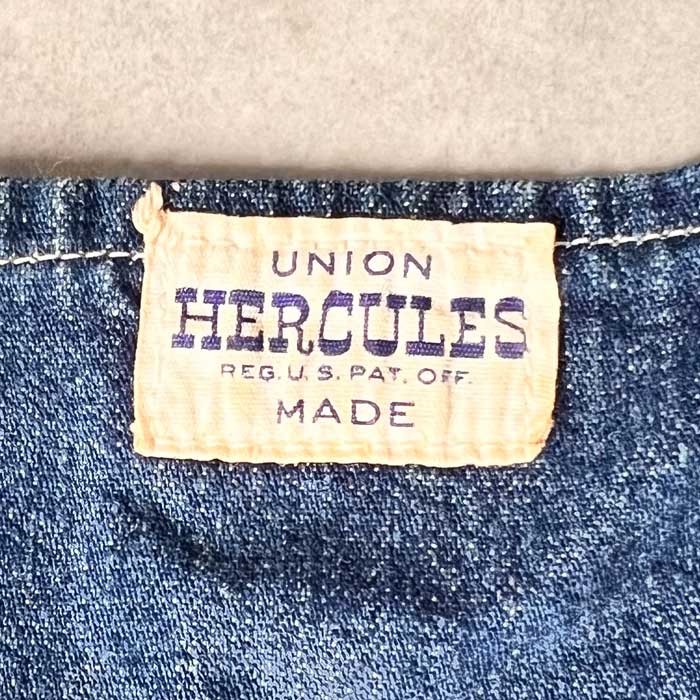 VINTAGE 50'S HERCULES DENIM APRON ヴィンテージ 50年代 ヘラクレス