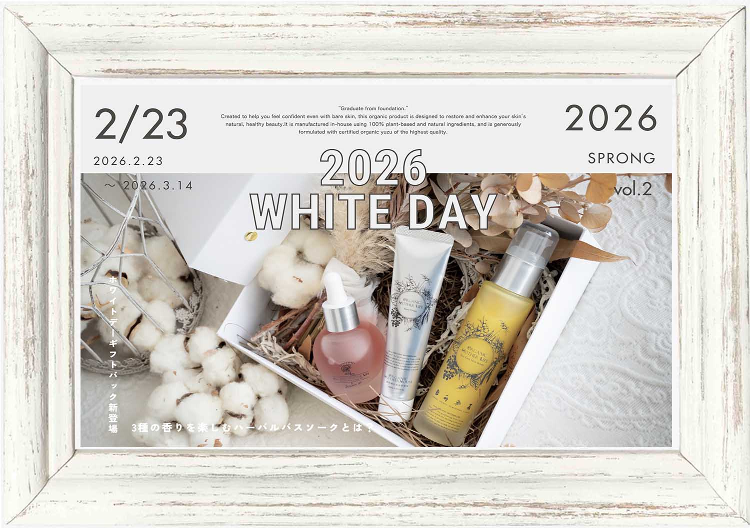 期間限定セール製品はこちら | ORGANIC MOTHER LIFE