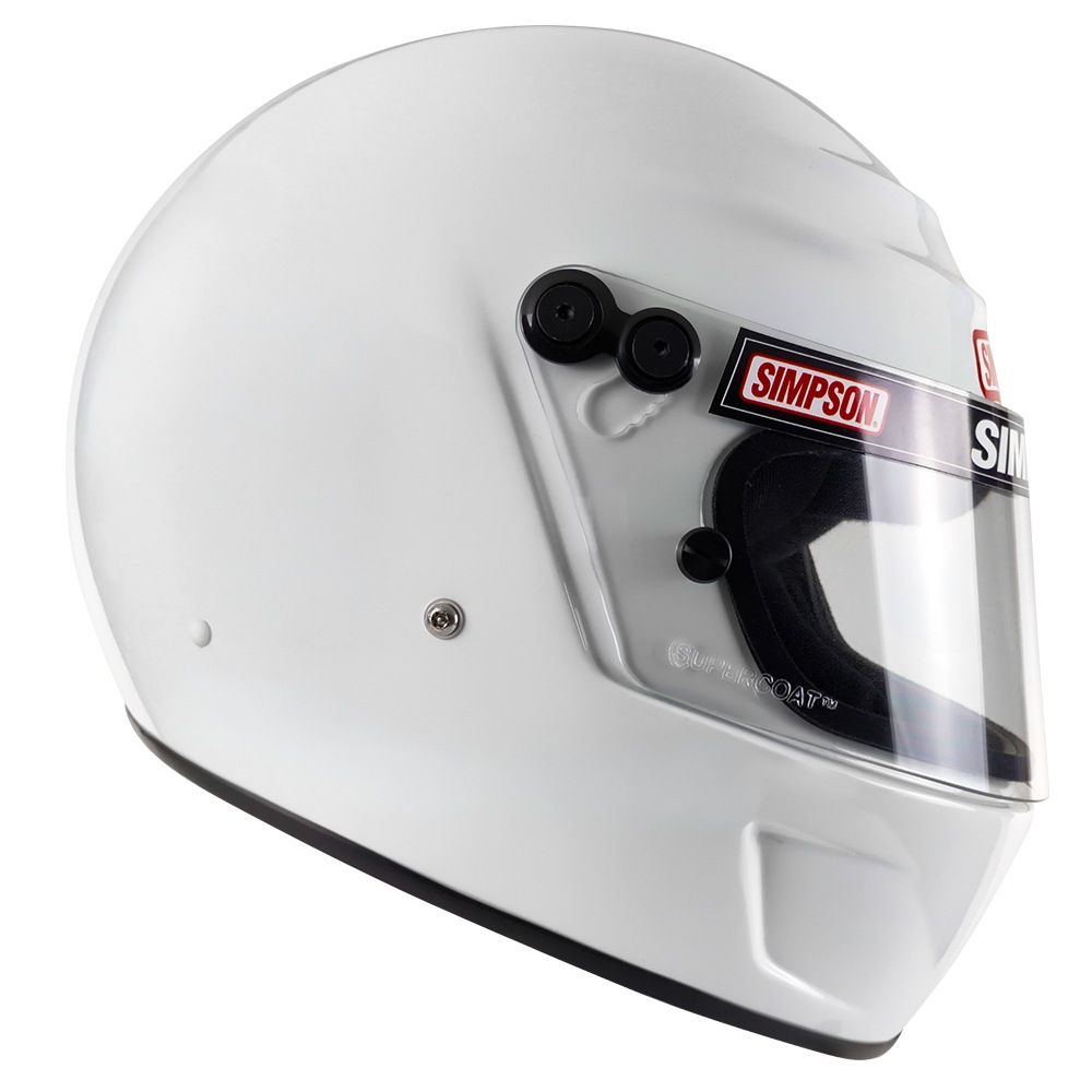 SIMPSON SIDEWINDER VOYAGER 四輪レース用ヘルメット ホワイト SA2010