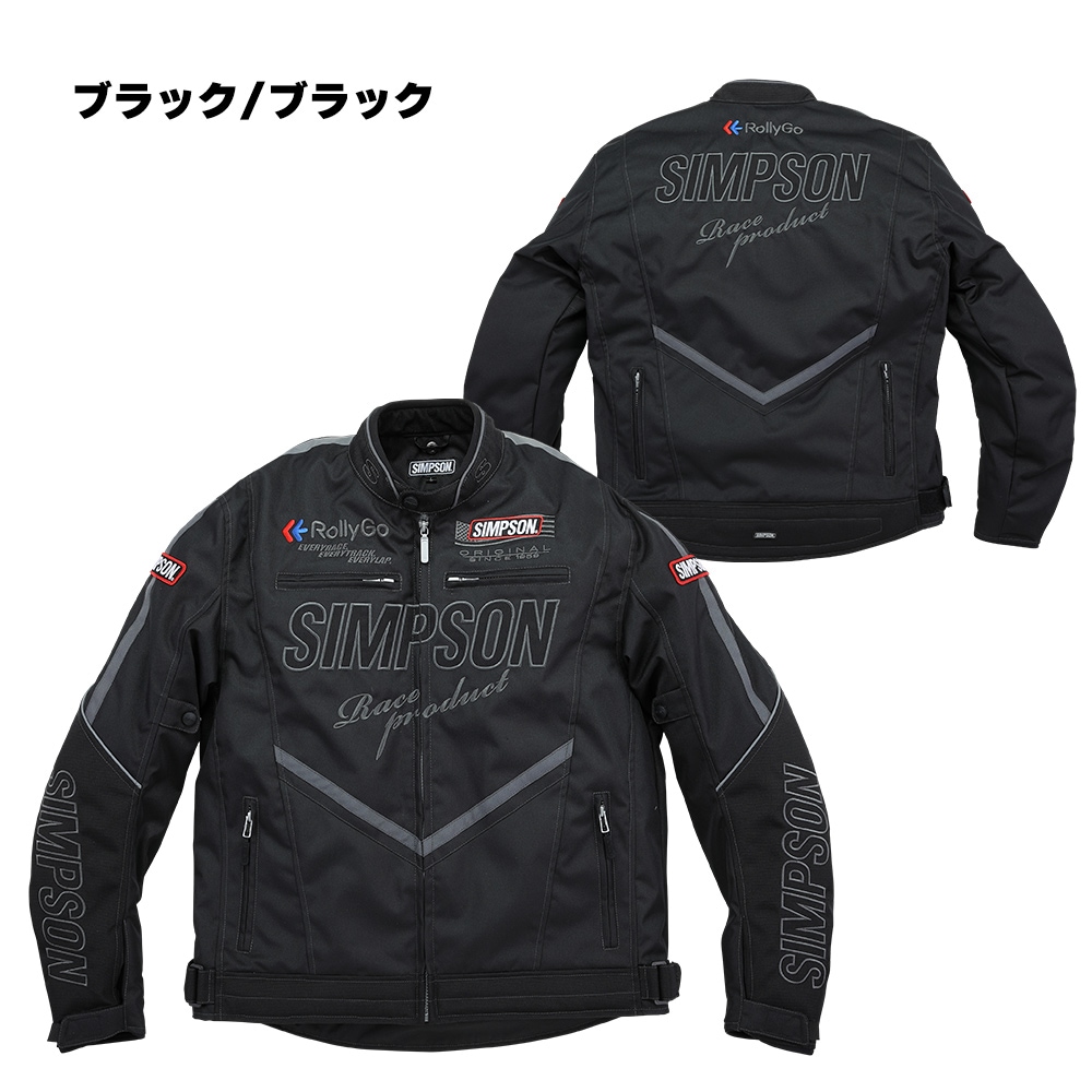ゆりほのこ】シンプソン 秋冬 ジャケット Mサイズ 黒 ライダース