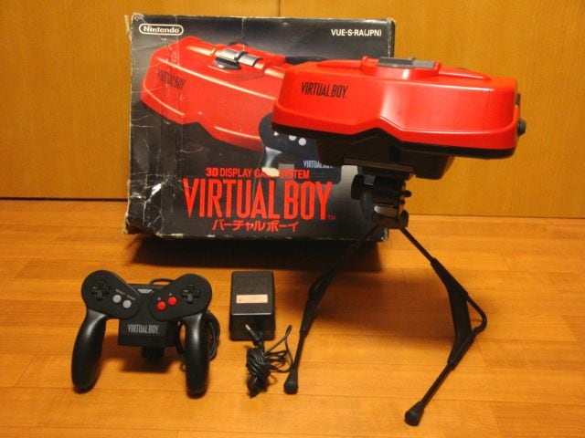 任天堂 ニンテンドー 3D ゲーム機 VIRTUAL BOY バーチャルボーイ