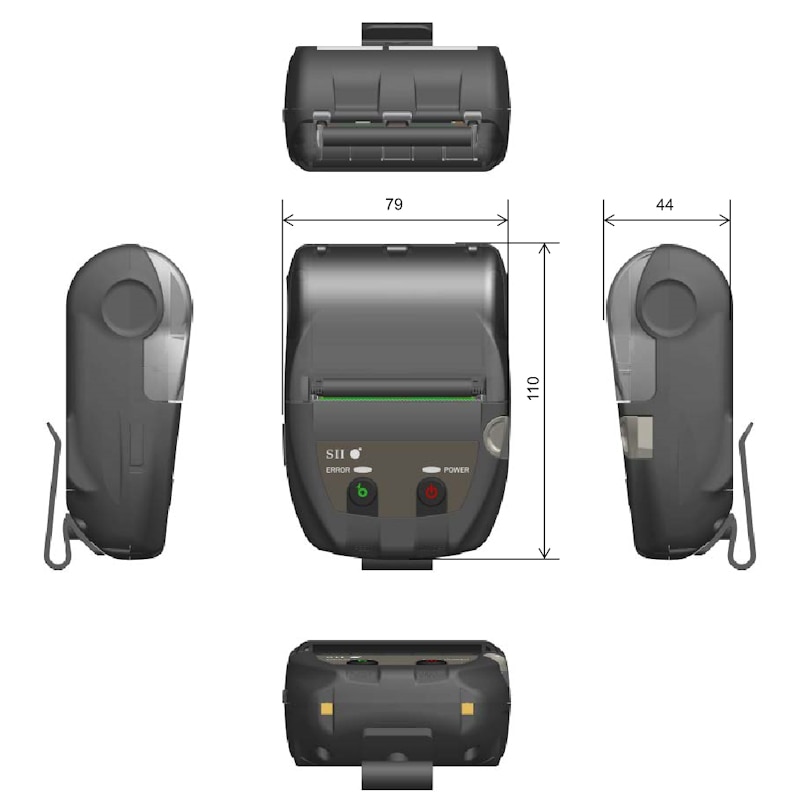 ターミナルプリンタ モバイルプリンタMP-B20(USB/Bluetooth) Amazon.co