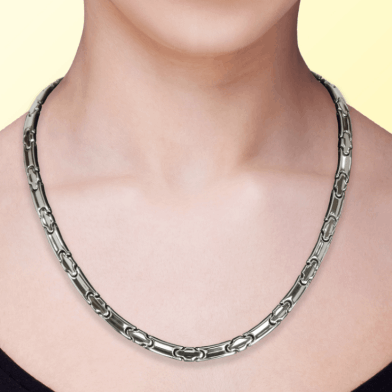 純チタン製 ゲルマニウムネックレス｜純ゲルマニウムのピークパイン