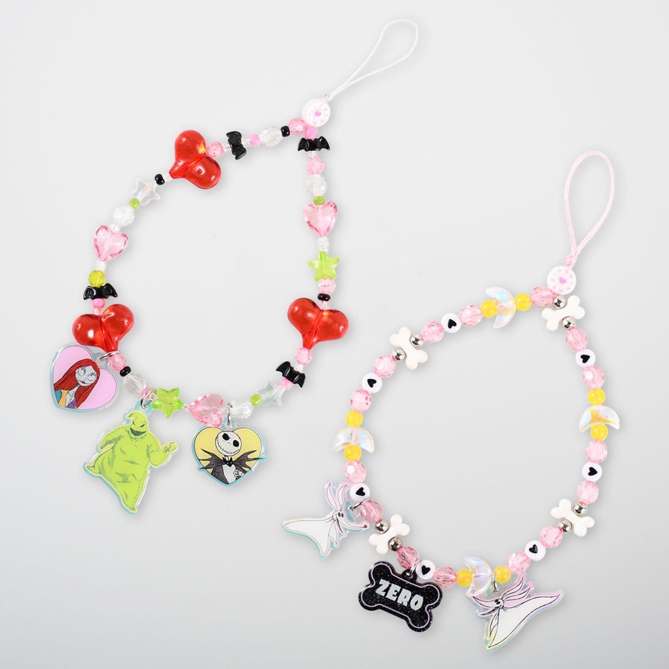 Skinnydip ハート型ビーズストラップ 2種セット ストラップ・フォン