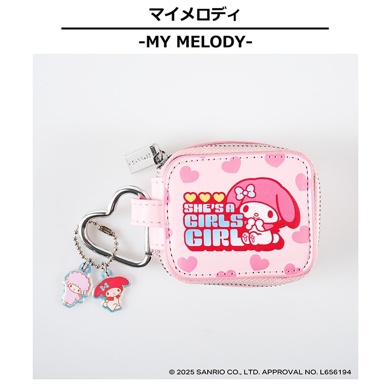 ワイヤレスイヤホンケース マイメロディ サンリオキャラクターズ