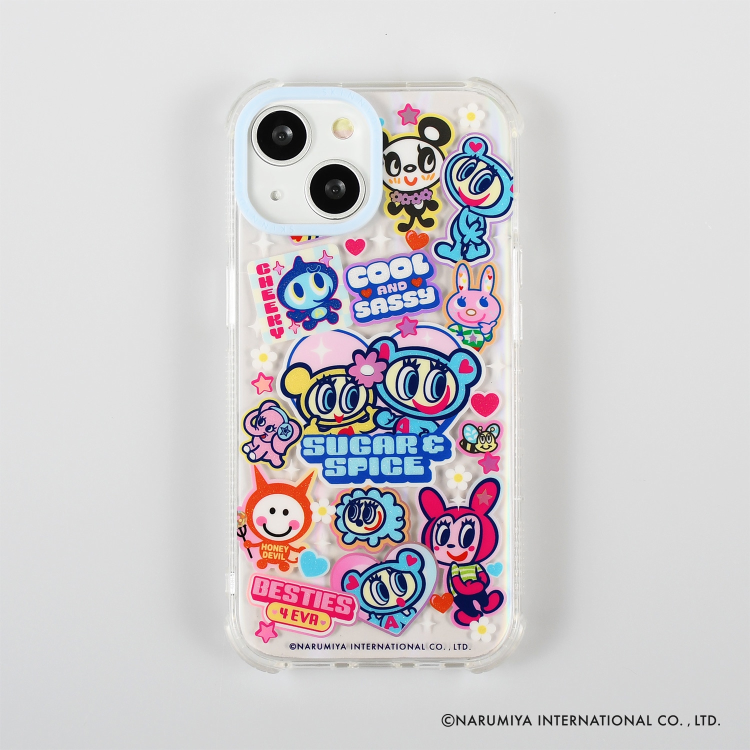 iPhone14/15/16シリーズ用 ケースエンジェルブルー Y2K | iPhone用