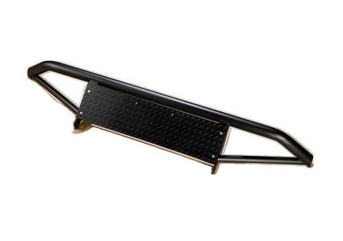 再再販ランドクルーザー70 GDJ76のフロントバンパーセット！ GDJ76 再再販ランクル70 輸出用 メッキバンパー＋ドアミラーカバー