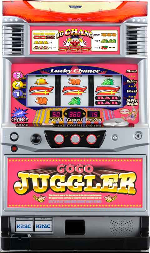 北電子 ゴーゴージャグラーKK 中古パチスロ実機 【メダル機】【コイン