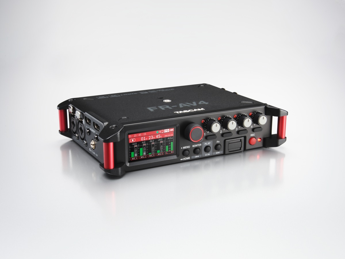 FR-AV4 32ビットフロート録音・HDMI Sync対応4chフィールドレコーダー