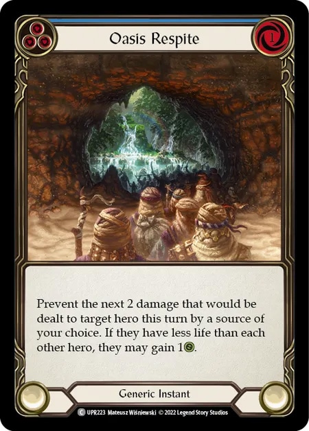 EN】[Generic] Oasis Respite (青)「C」〔UPR223〕 | Generic | TOKYO FAB