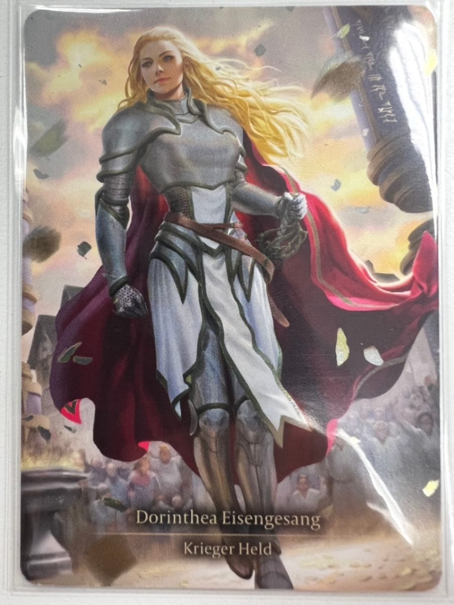 ドイツ語版】《Cold Foil》[Warrior] Dorinthea Ironsong 「Marvel