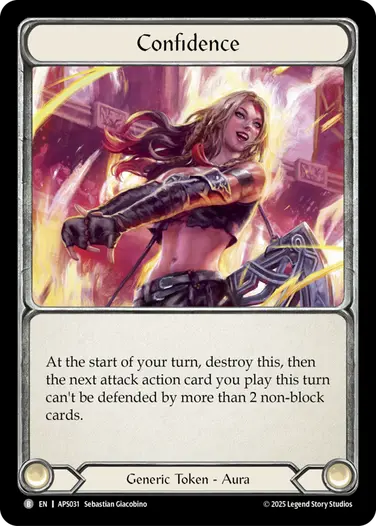 EN】[Generic] Confidence/自信 (トークン)「B」〔APS031〕 | 【EN