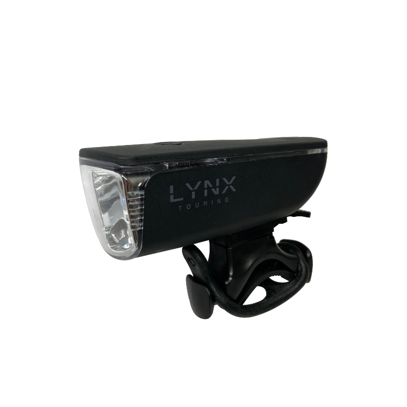 自転車 LED 単4 防水 電池式 通勤 通学 LYNX クロスバイク ロード