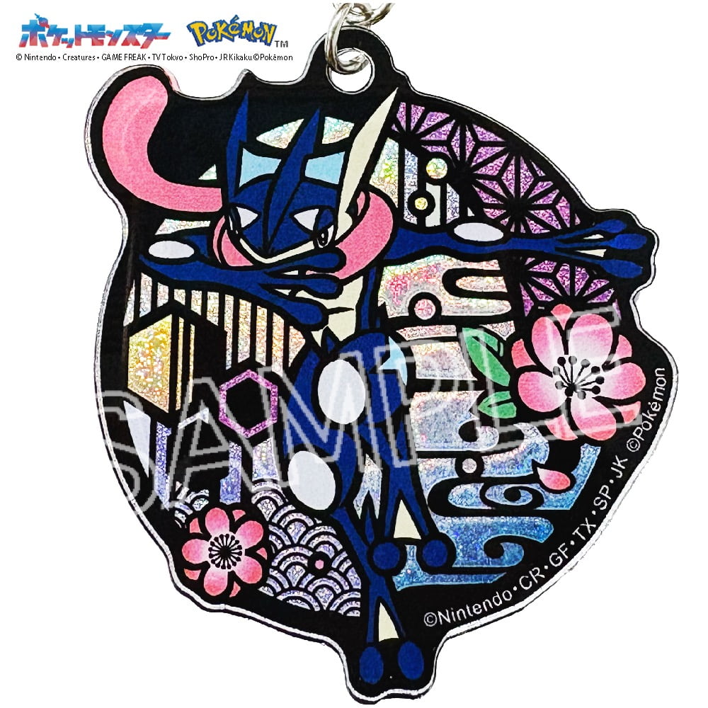 ポケットモンスター 切り絵シリーズ グリッターキーホルダー