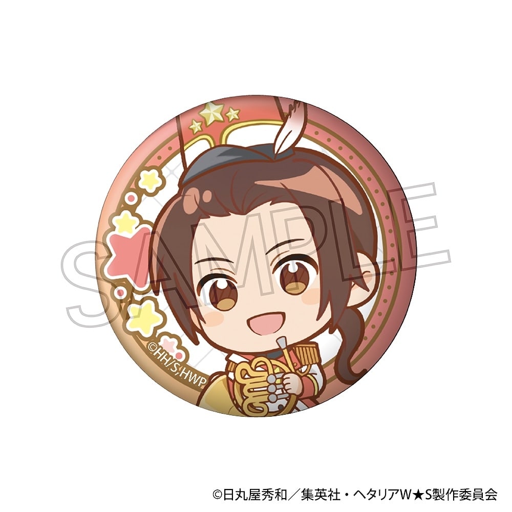 ヘタリアWorld☆Stars 缶バッジ -マーチング- BOX（10個入