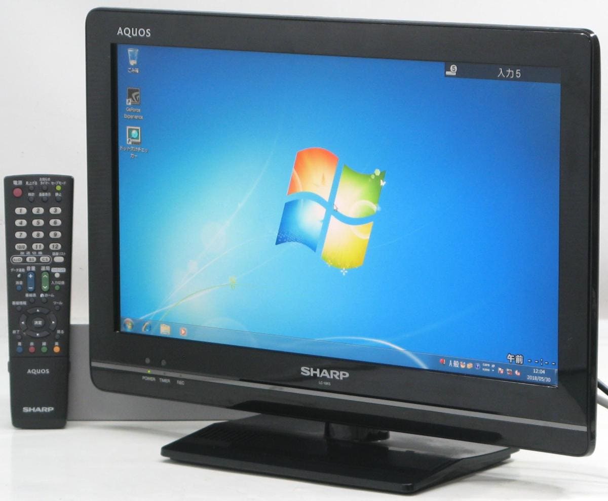 QT-78/SHARP AQUOS LC-19K5 19インチワイド液晶テレビ 【中古 液晶