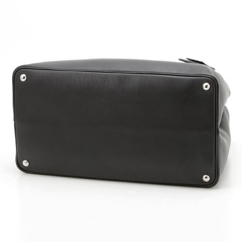 送料無料 PRADA プラダ トートバッグ 本革 CITY CALF ブラック 黒 大