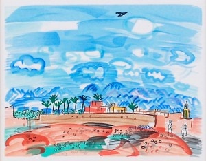 ラウル・デュフィ 「電気の精（見開き）」 | | アトリエ・ブランカ