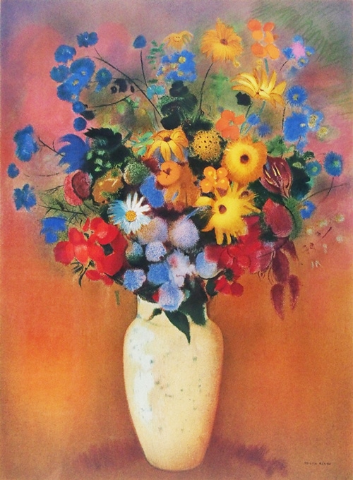 オディロン・ルドン 「花瓶と花」 | | アトリエ・ブランカ