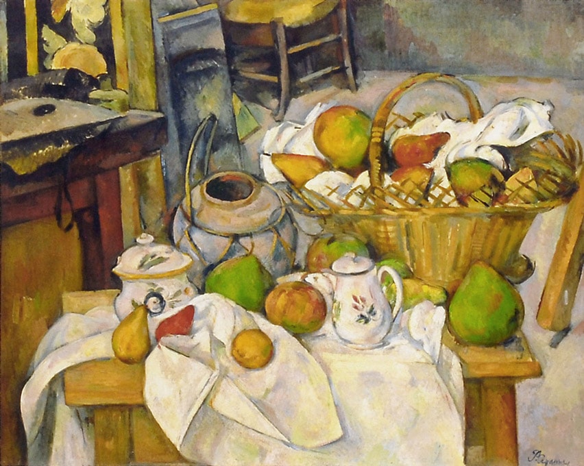 ポール・セザンヌ 「果物籠のある静物」 | | アトリエ・ブランカ