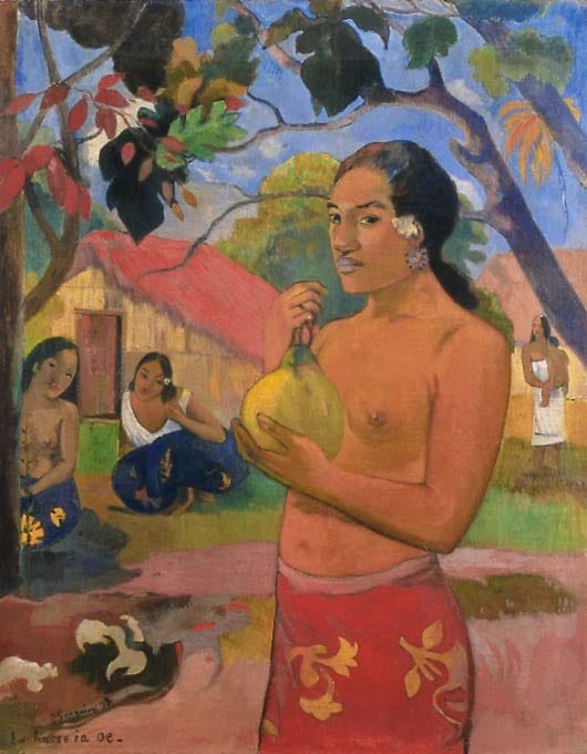 ポール・ゴーギャン 「果実を持つ女」 | | アトリエ・ブランカ