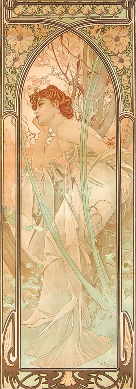 アルフォンス・ミュシャ 「夕べの夢想」 | | アトリエ・ブランカ