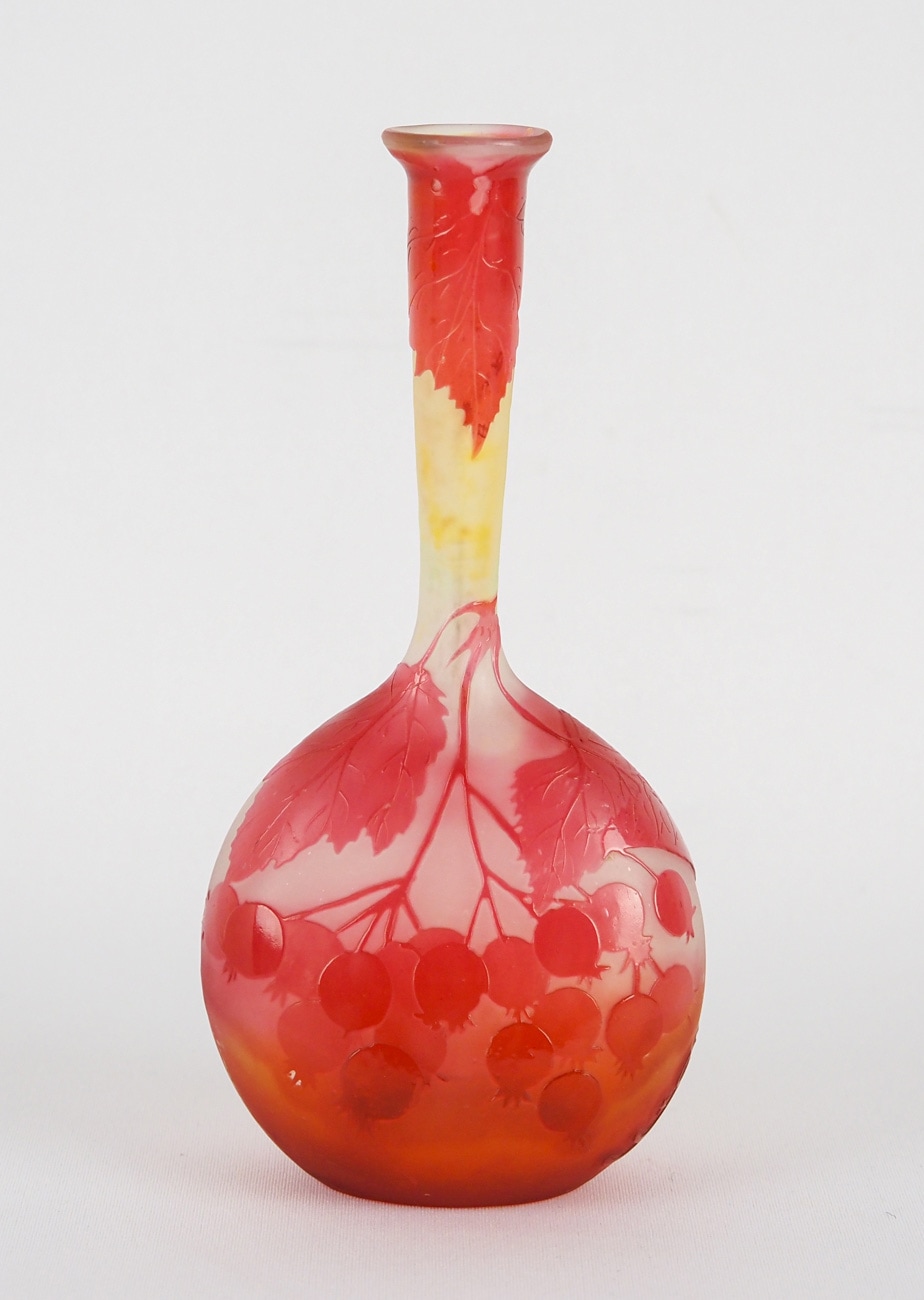 エミール・ガレ 「スグリ文花瓶」 | | アトリエ・ブランカ