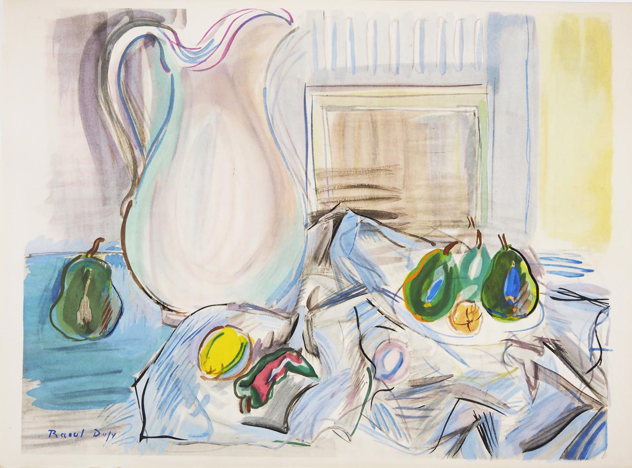 ラウル・デュフィ 挿画本『生命の泉』 | | アトリエ・ブランカ