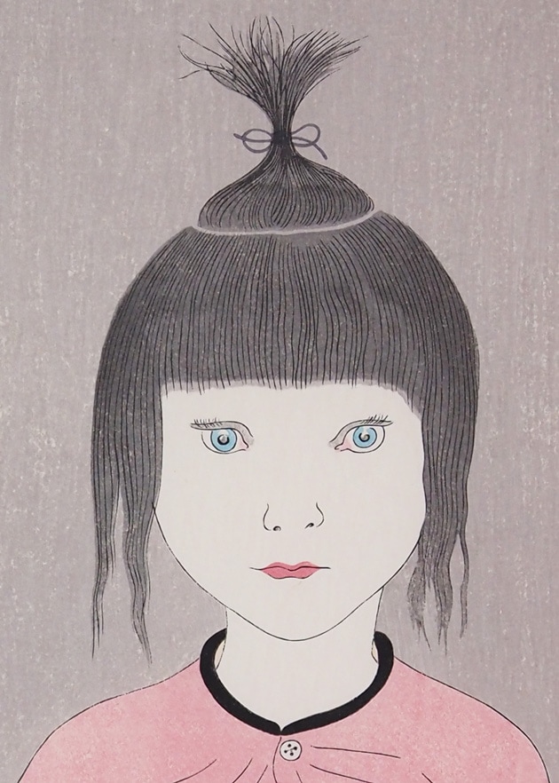 藤田嗣治 「人形を抱く少女」 | | アトリエ・ブランカ