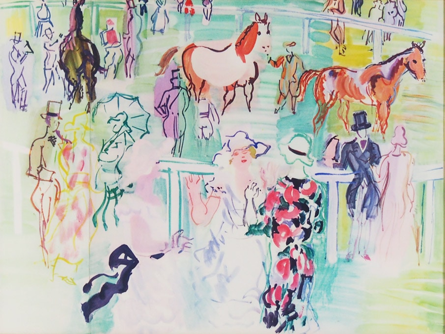 ラウル・デュフィ 「競馬場」 | | アトリエ・ブランカ