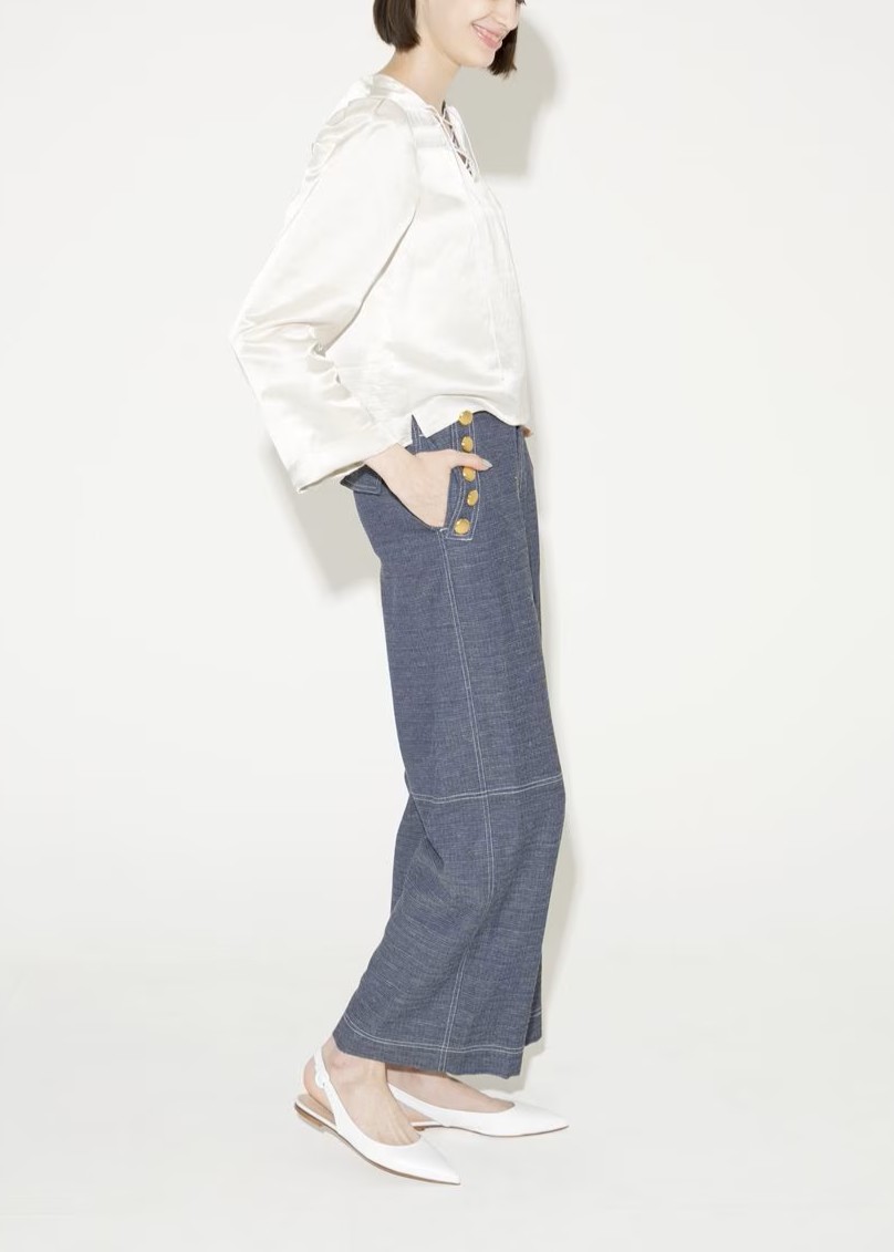 レースアップブラウス | COORDINATE | ADELLY ONLINE SHOP