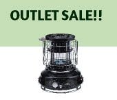 センゴクアラジン ポータブルガスストーブ SAG-BF02C | ガス暖房