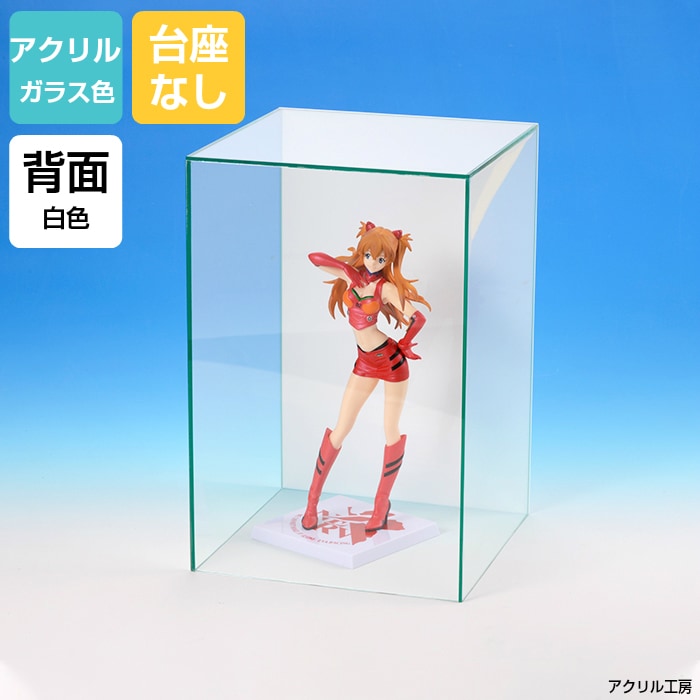 【非売品・超レア未開封新品】クロネコヤマト＊初期タイプ赤文字＊アクリルケース付 W200mm H300mm D200mm<br>ガラス色 背面白【台座なし】縦長 アクリル