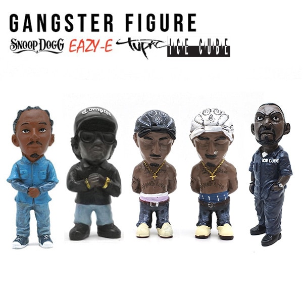 スヌープドッグ イージーイー ツーパック フィギュア Snoop Dogg Eazy