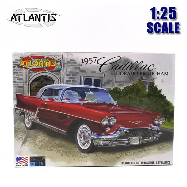 1/25 アメ車 プラモデル 1957 CADILLAC EL DORAD BROUGHAM '57 1957年