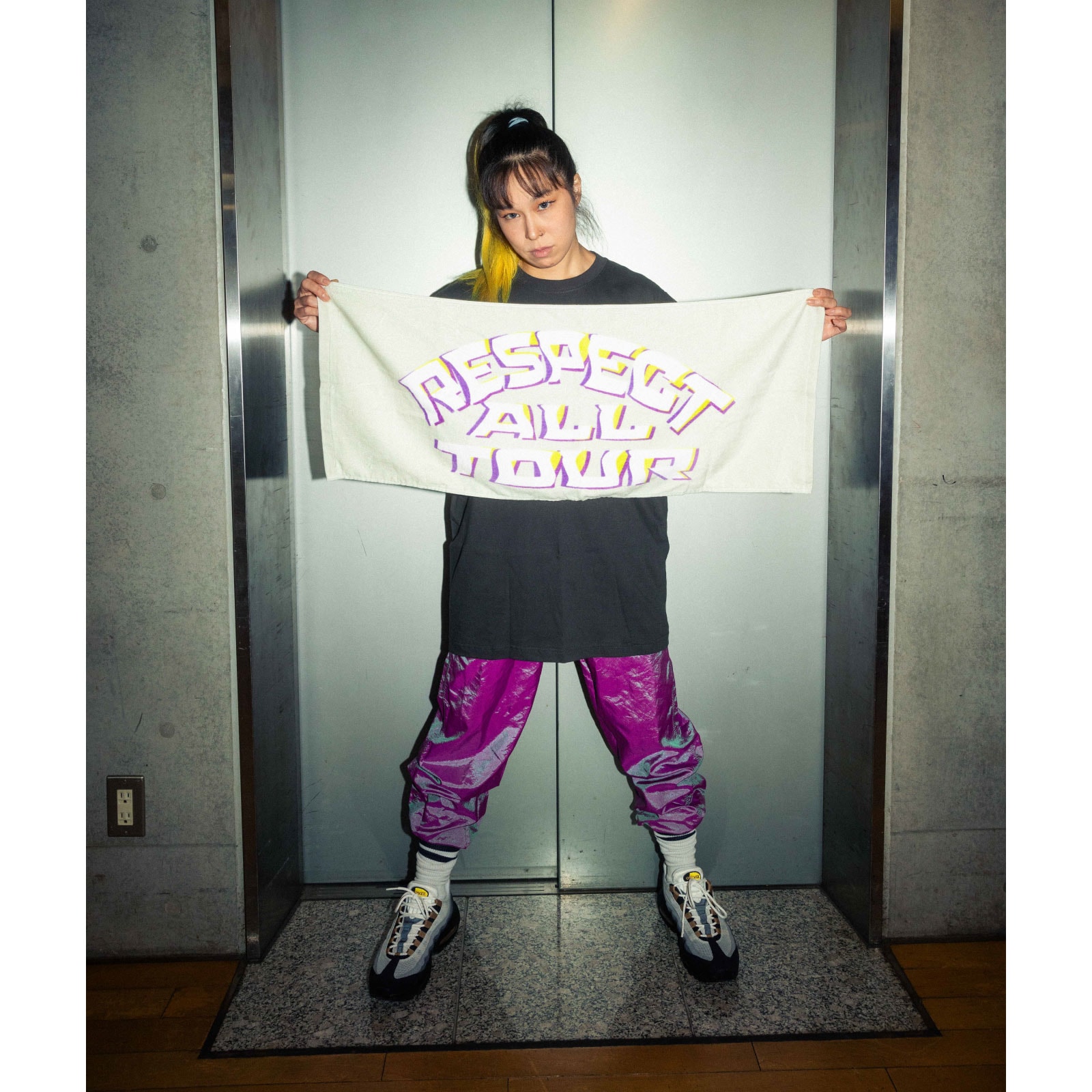 RESPECT ALL ツアータオル (グレー) | RESPECT ALL ツアーグッズ | AI